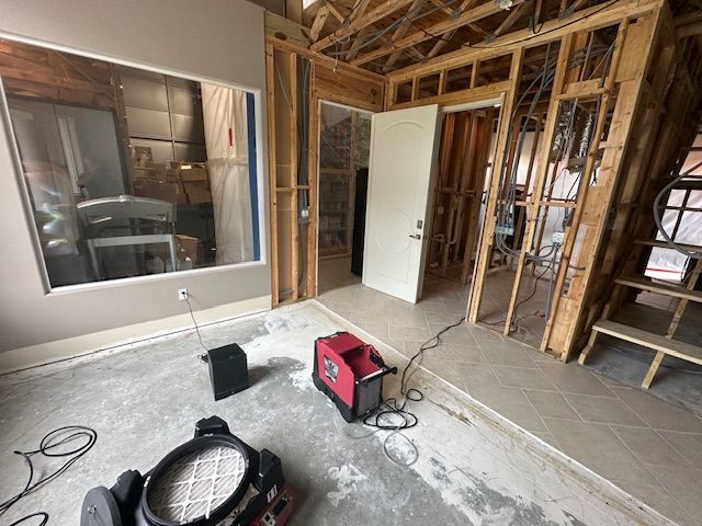 Final Air Scrubbing and Dehumidifiers in home