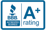 BBB A+ Rated Badge