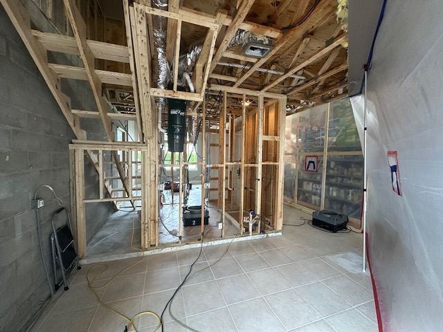 Final Air Scrubbing and Dehumidifiers in home